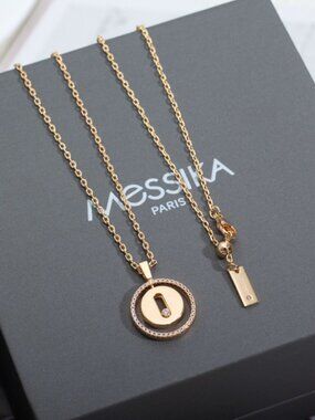 Messika Three Diamond Sliding Large Necklace